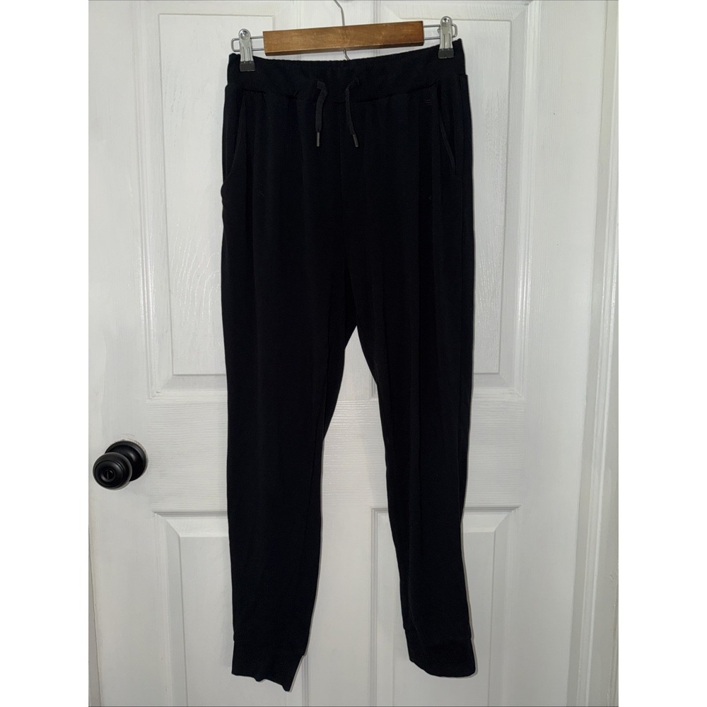 Cozy Earth Bamboo Womens Black‎ Jogger Sweatpants Size M Pockets Loungewear
